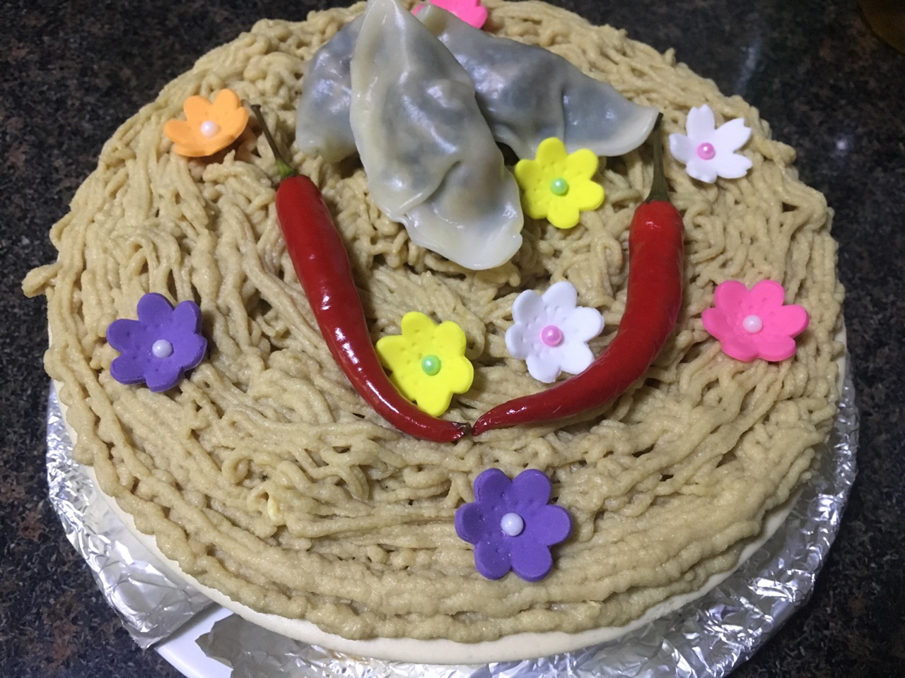 栗子奶酪慕斯