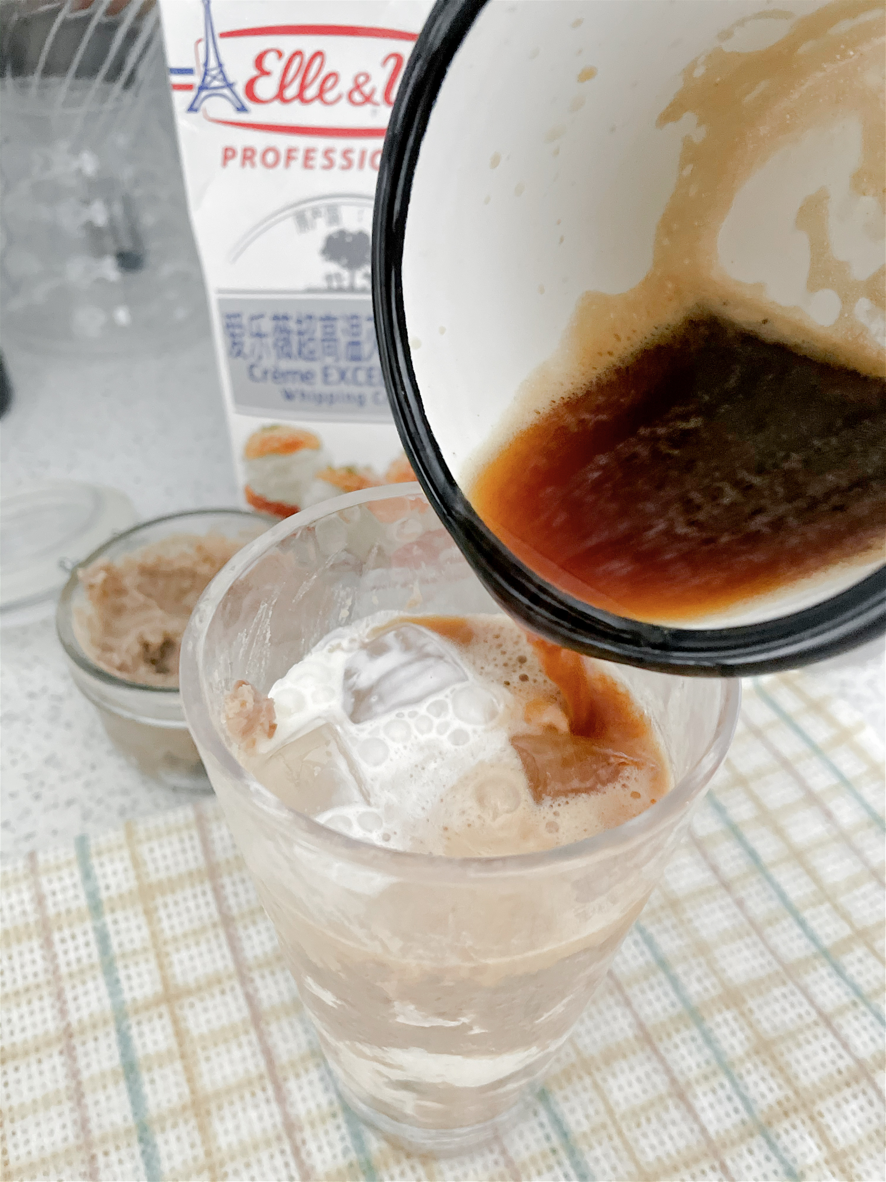 栗子奶油拿铁