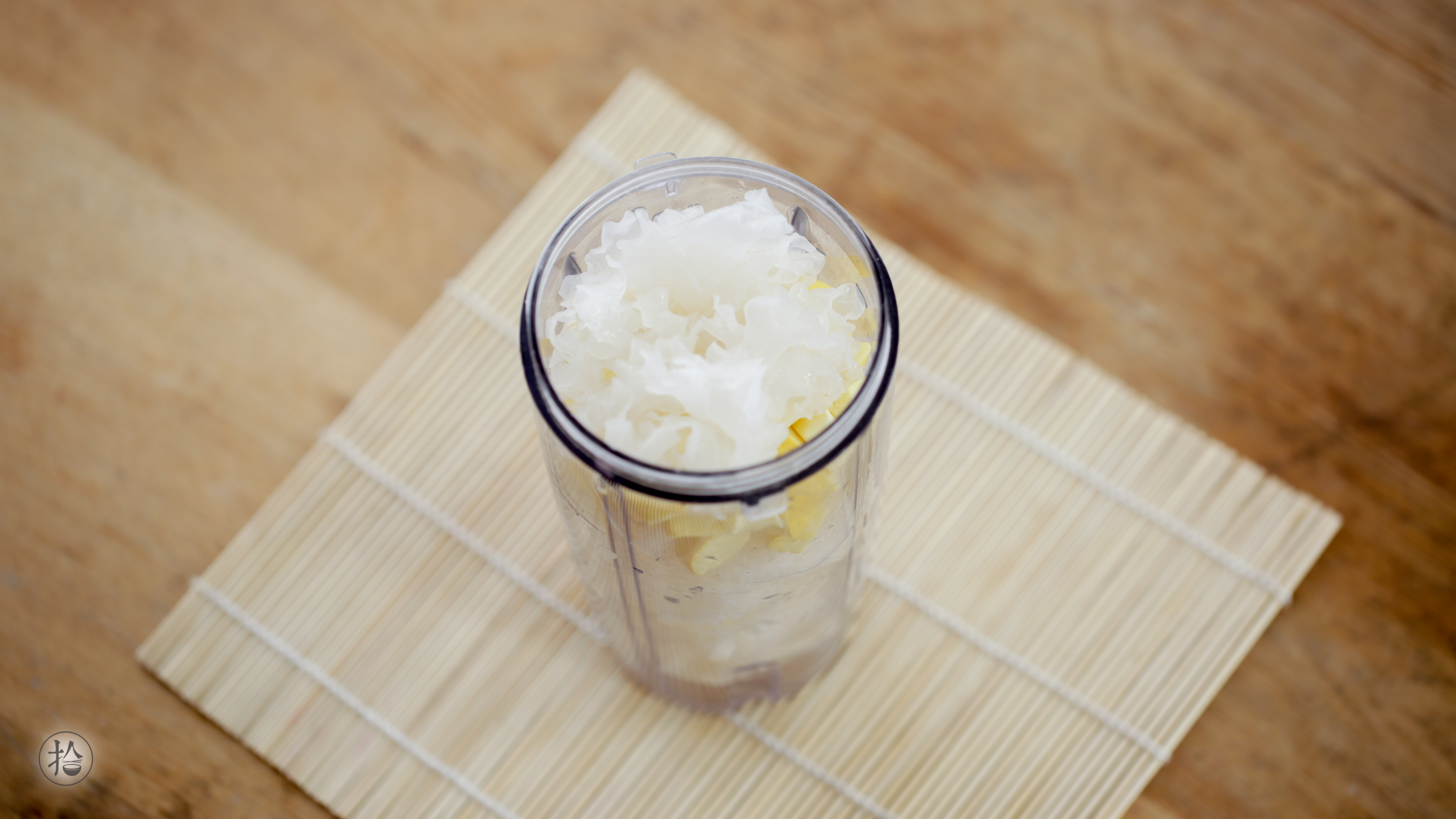 栗子雪梨银耳糕