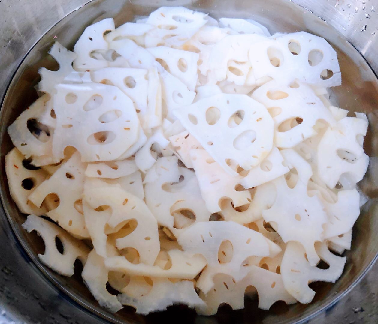 莲藕炒肉片