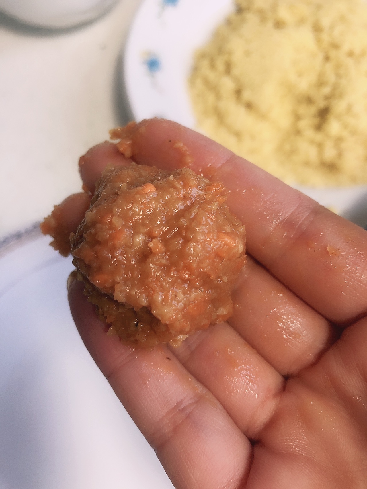 莲藕鸡肉丸子