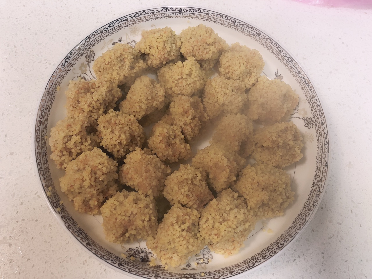 莲藕鸡肉丸子