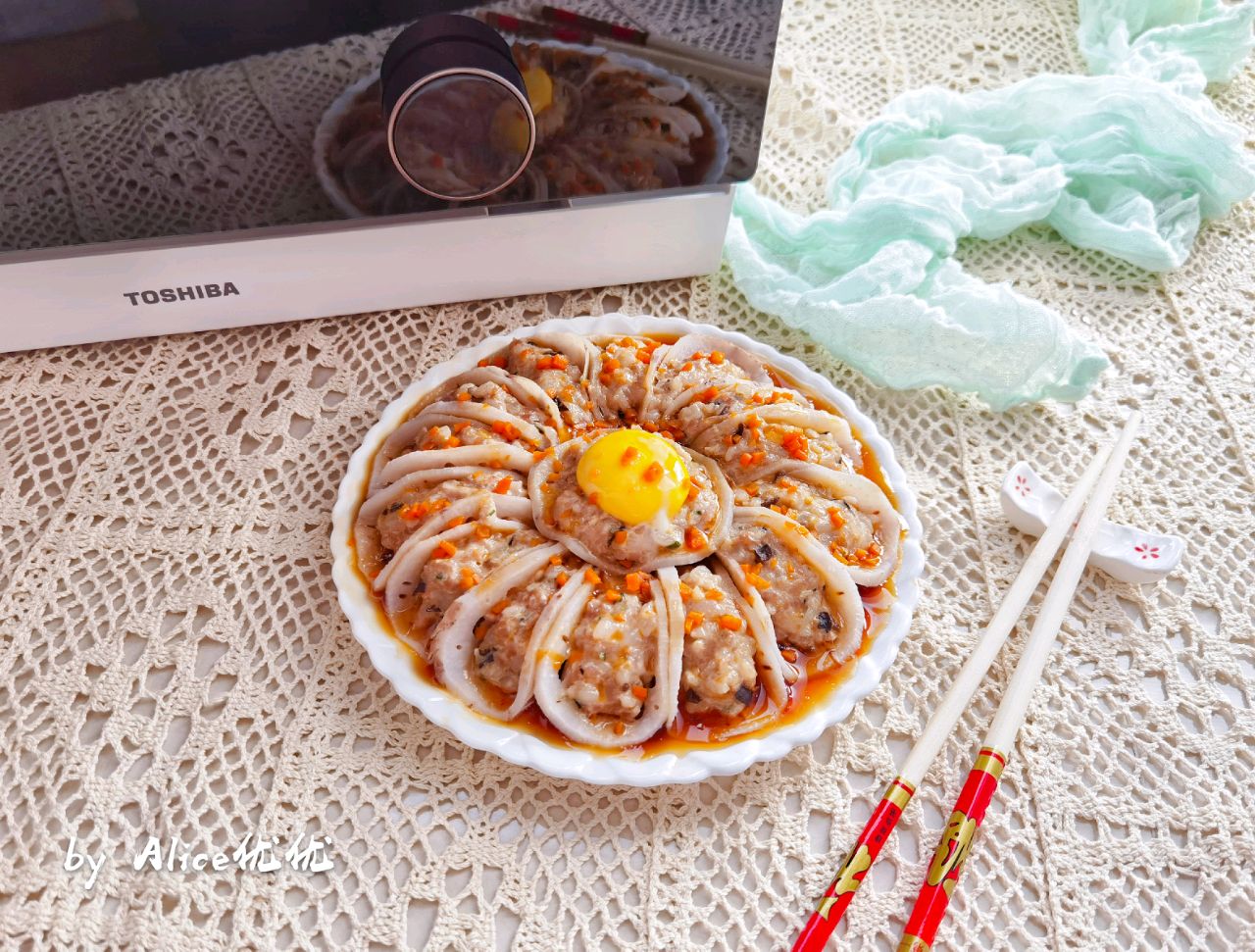 莲藕蒸肉