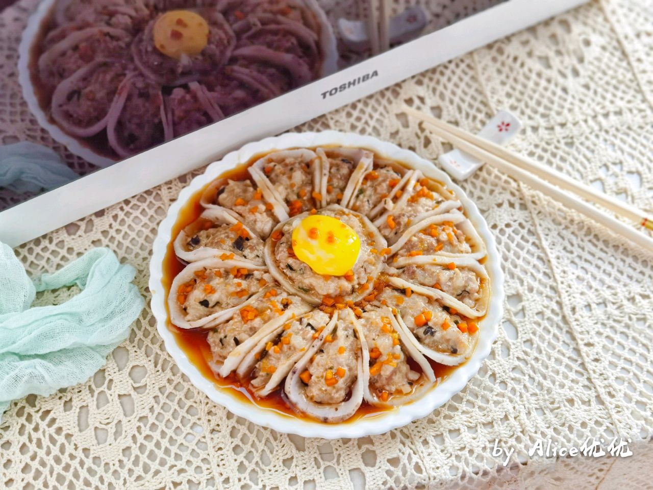 莲藕蒸肉