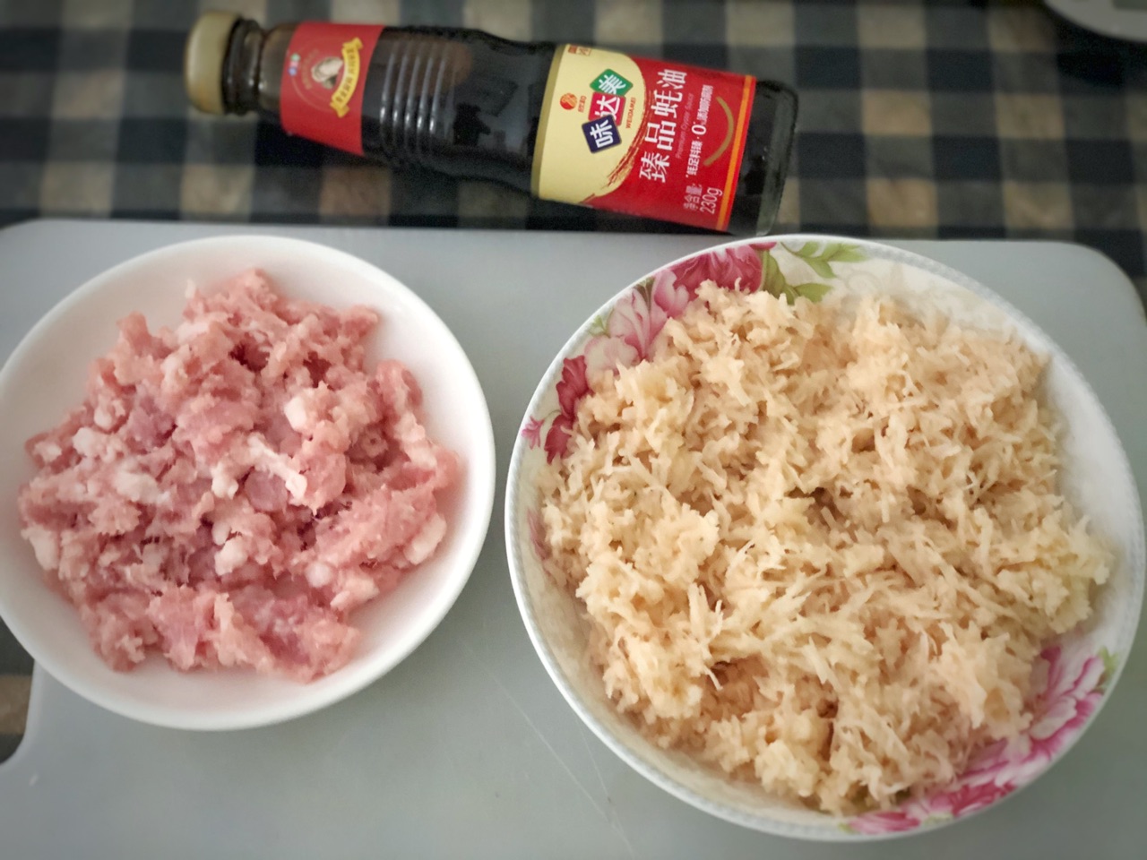 莲藕蒸肉饼