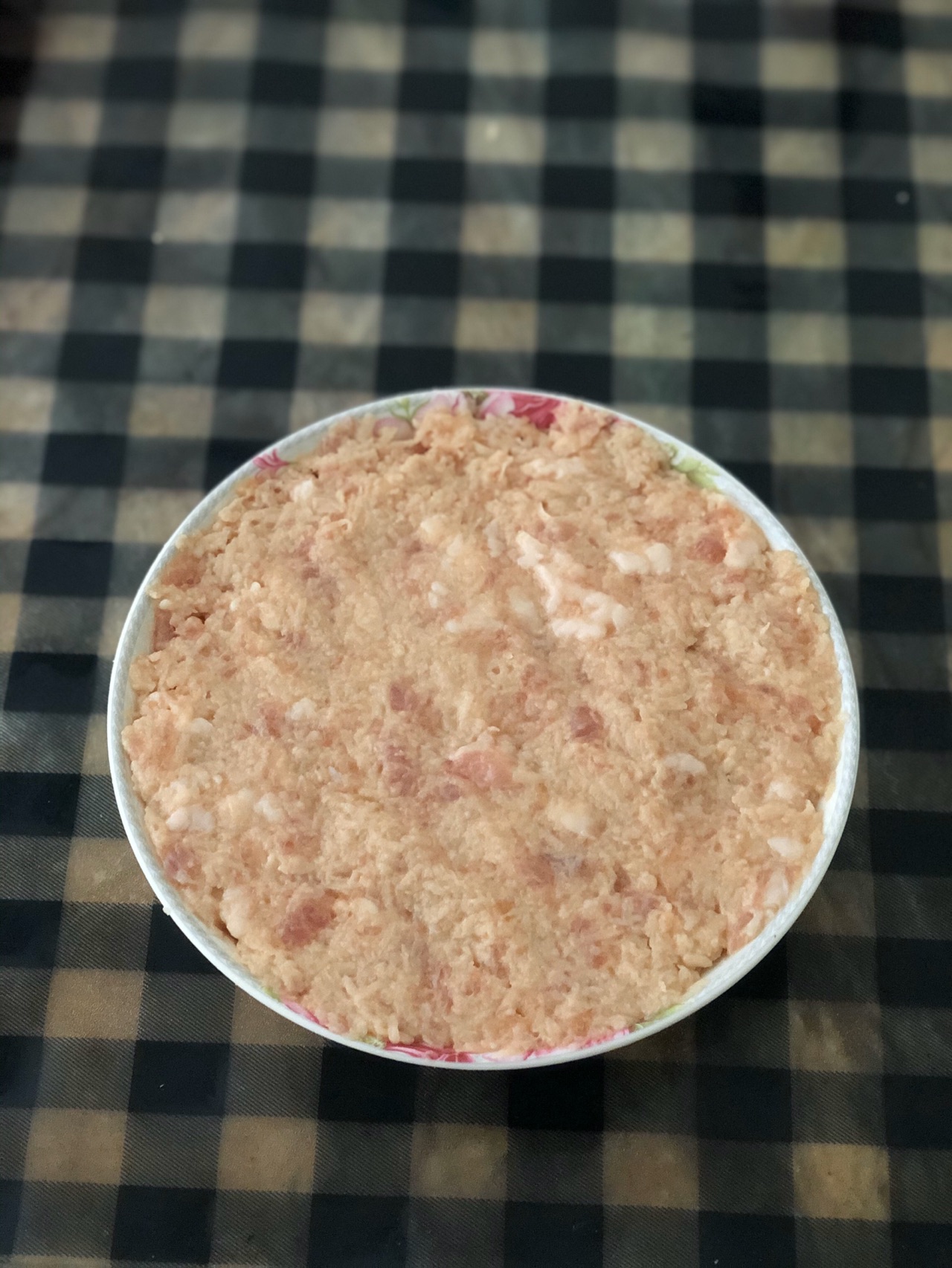 莲藕蒸肉饼