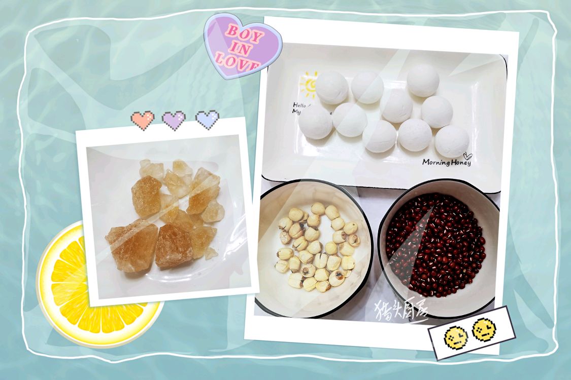 莲子红豆沙汤圆：甜蜜看得见