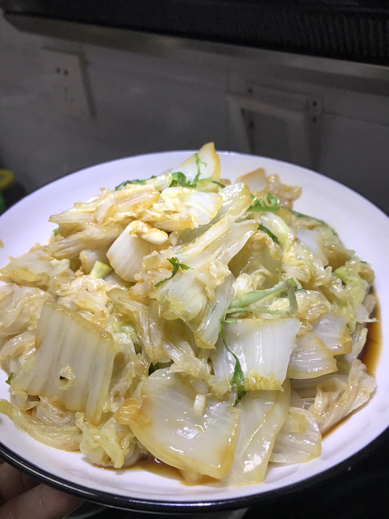 凉拌大白菜