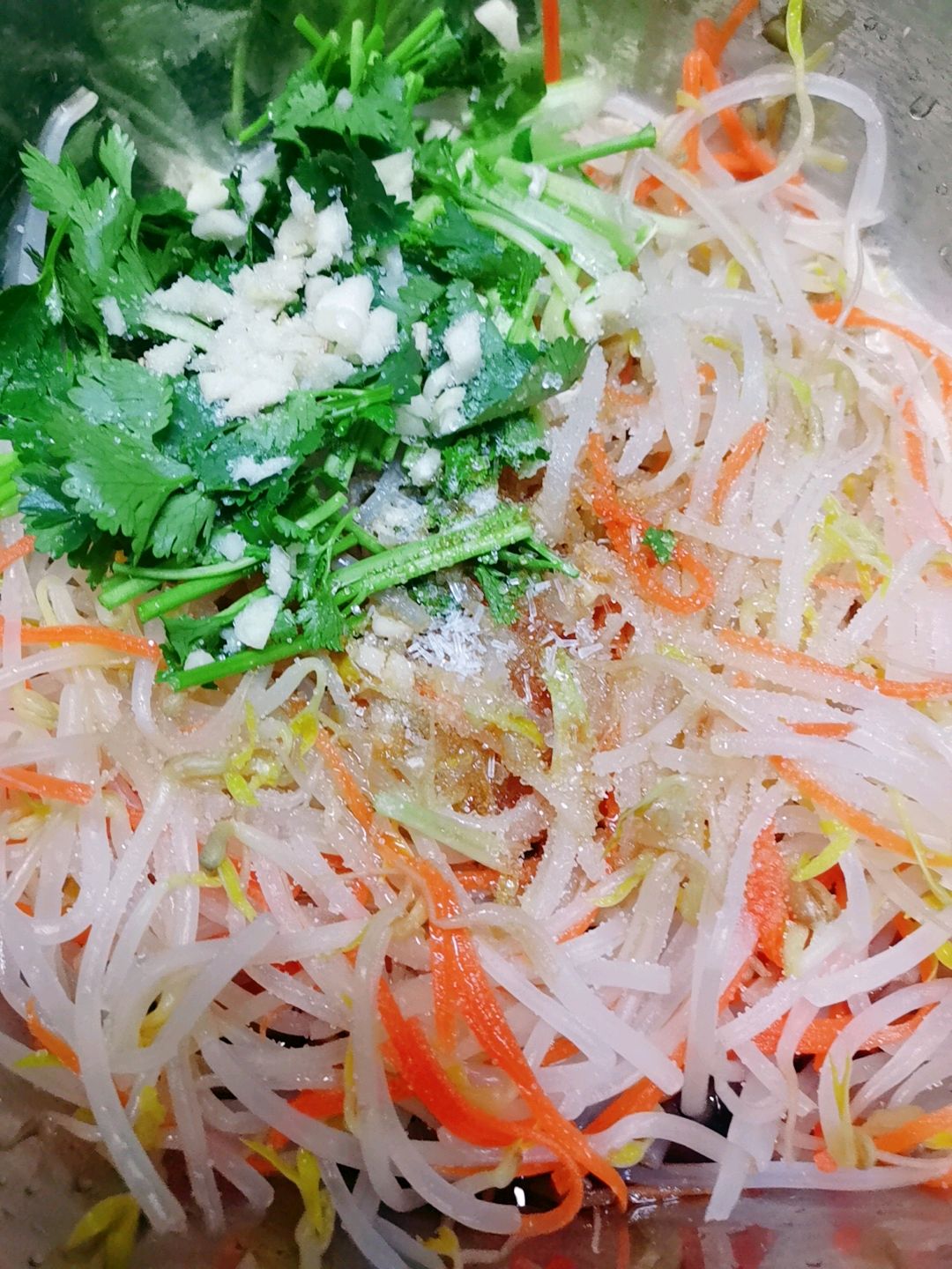 凉拌豆芽菜