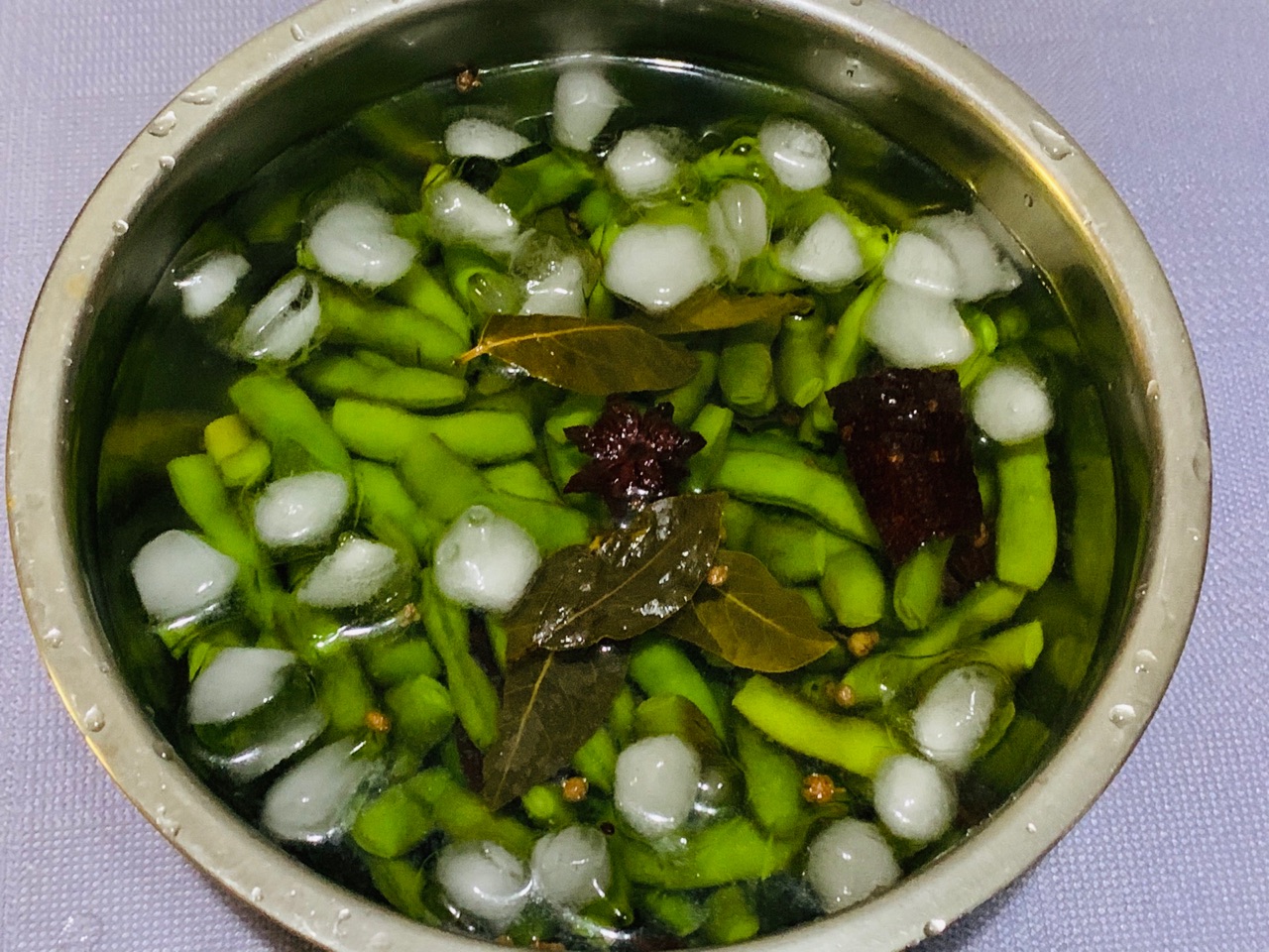 凉拌毛豆