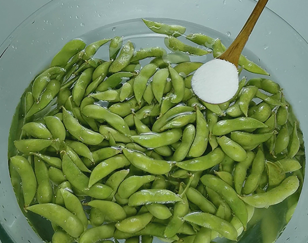 凉拌毛豆