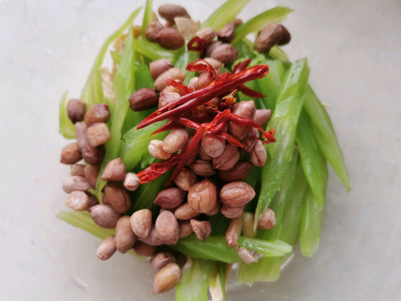 凉拌青菜腐竹