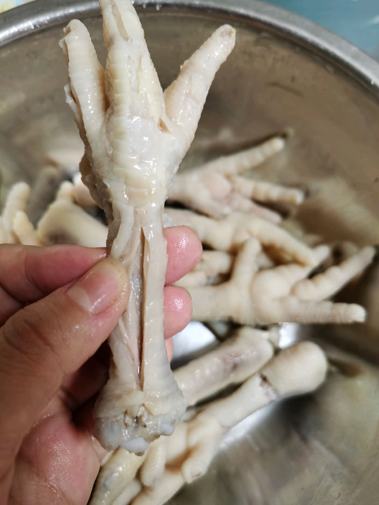 凉拌酸辣鸡爪