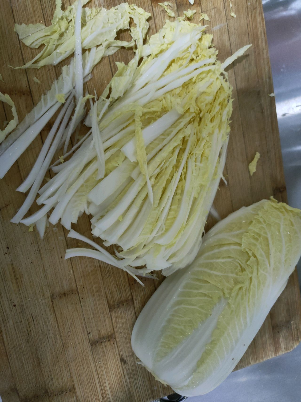 凉拌小白菜
