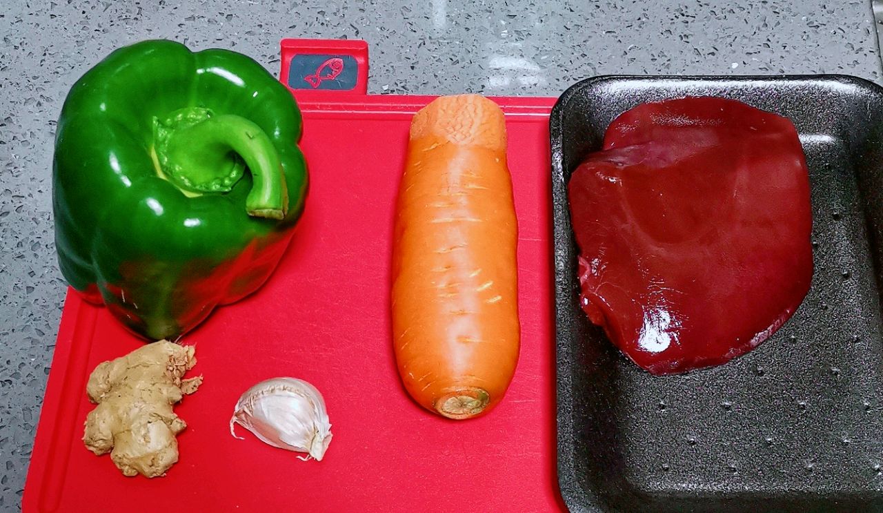 凉拌猪肝