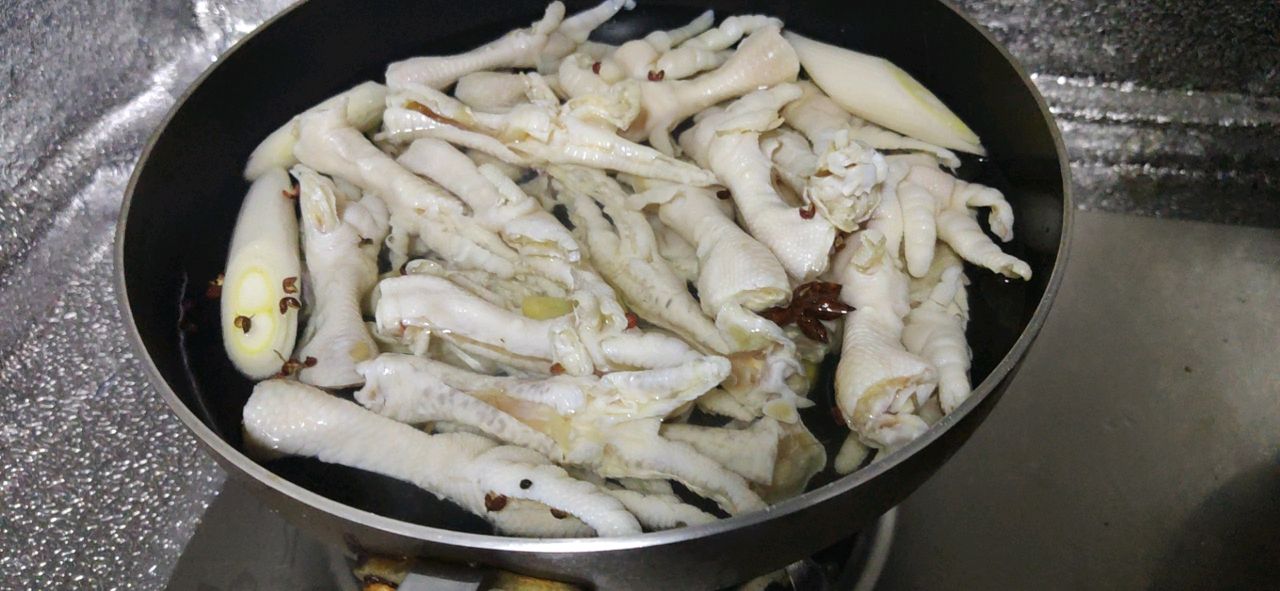 凉菜~无骨柠檬鸡爪~下酒菜