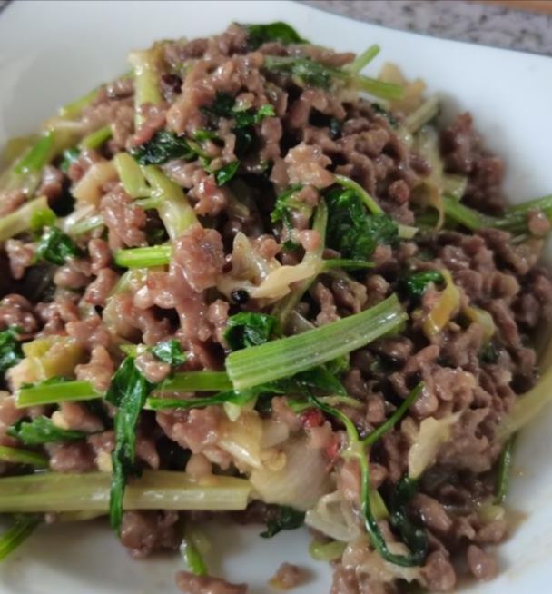 两分钟炒牛肉