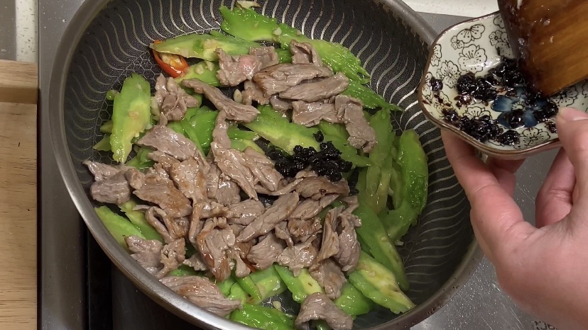 凉瓜牛肉