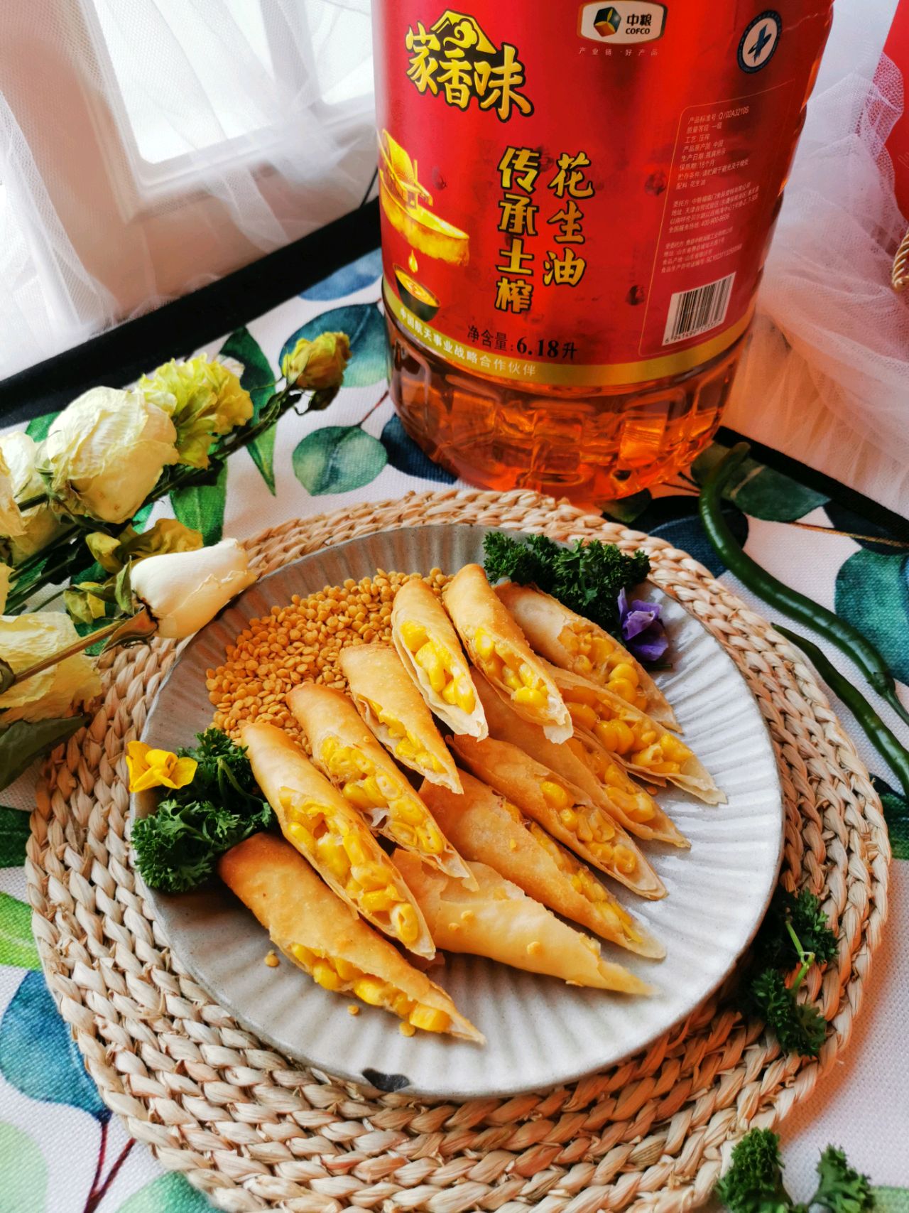 粮满仓-香甜玉米春卷