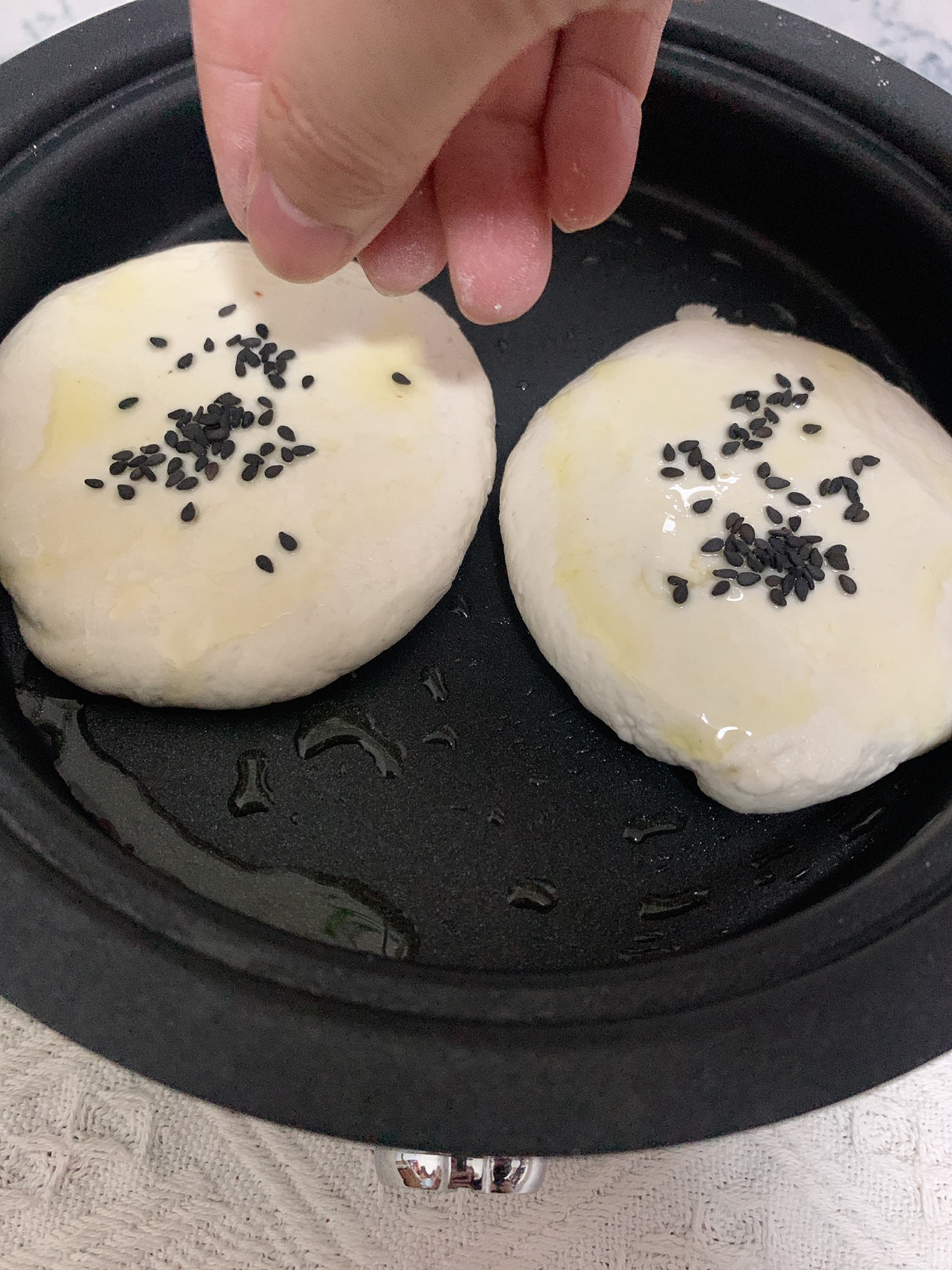 两种口味的糯米饼~香甜又软糯