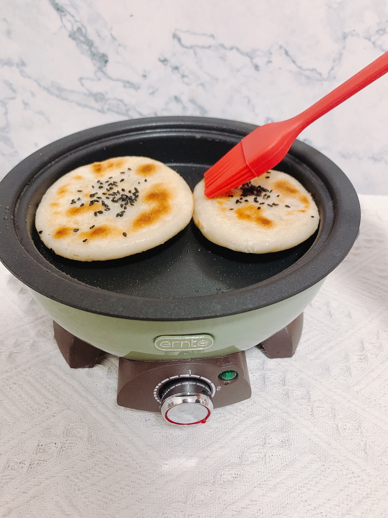 两种口味的糯米饼~香甜又软糯