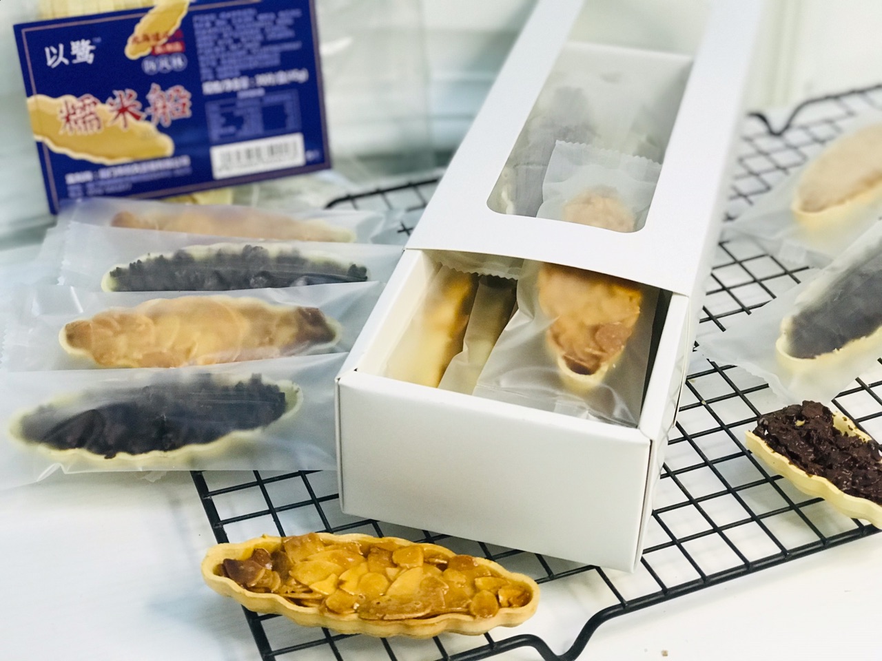 两种口味糯米船