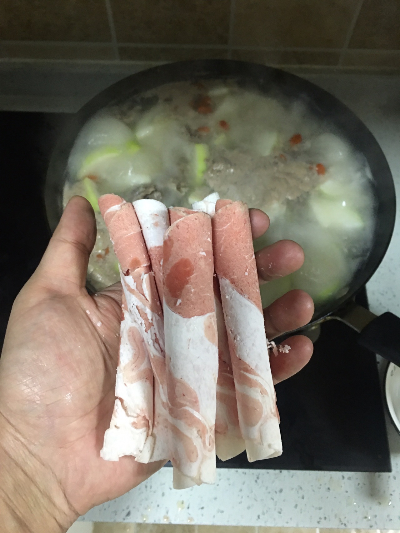 凛冬已至，御寒佳品——冬瓜羊肉汤