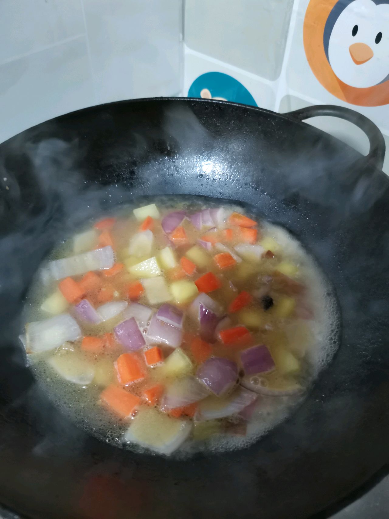 零厨艺也能做的咖喱牛腩饭