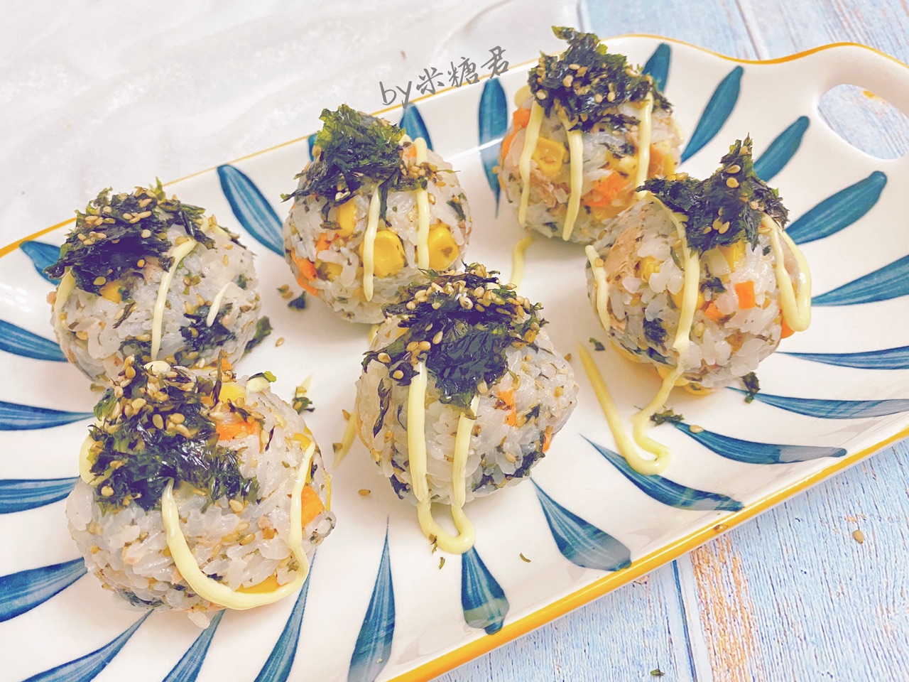 零难度get韩剧同款：金枪鱼沙拉饭团