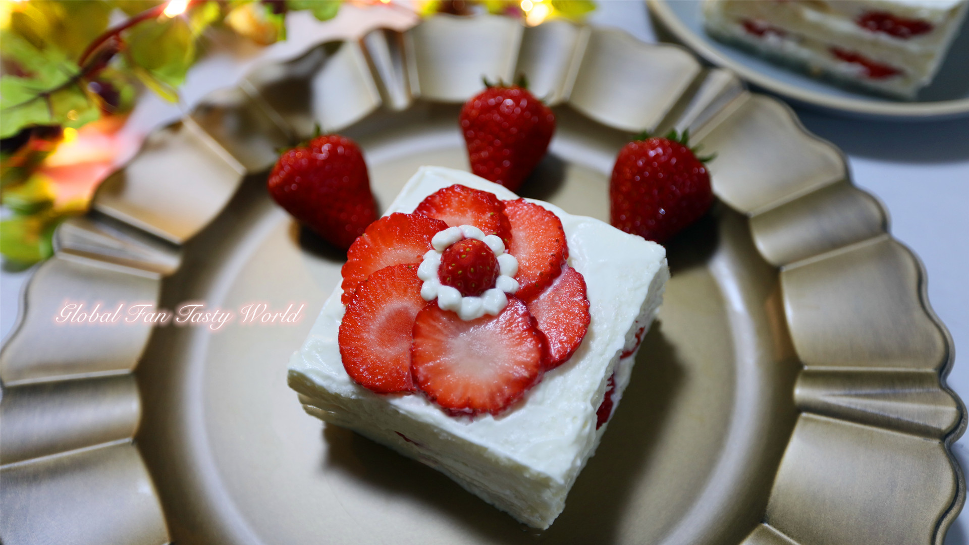 零失败高颜值甜品 | 小红花蛋糕