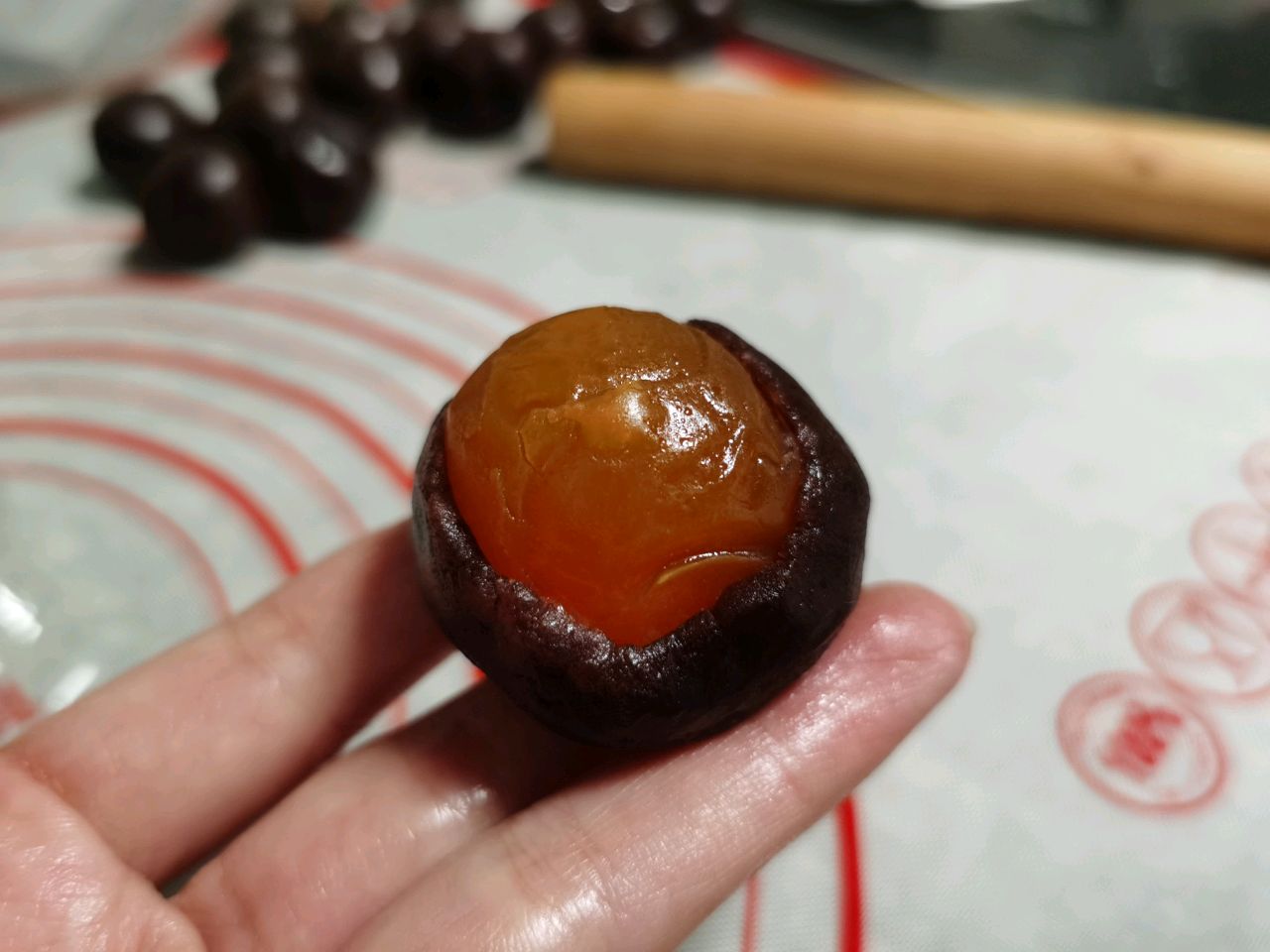 零失败配方蛋黄酥的做法