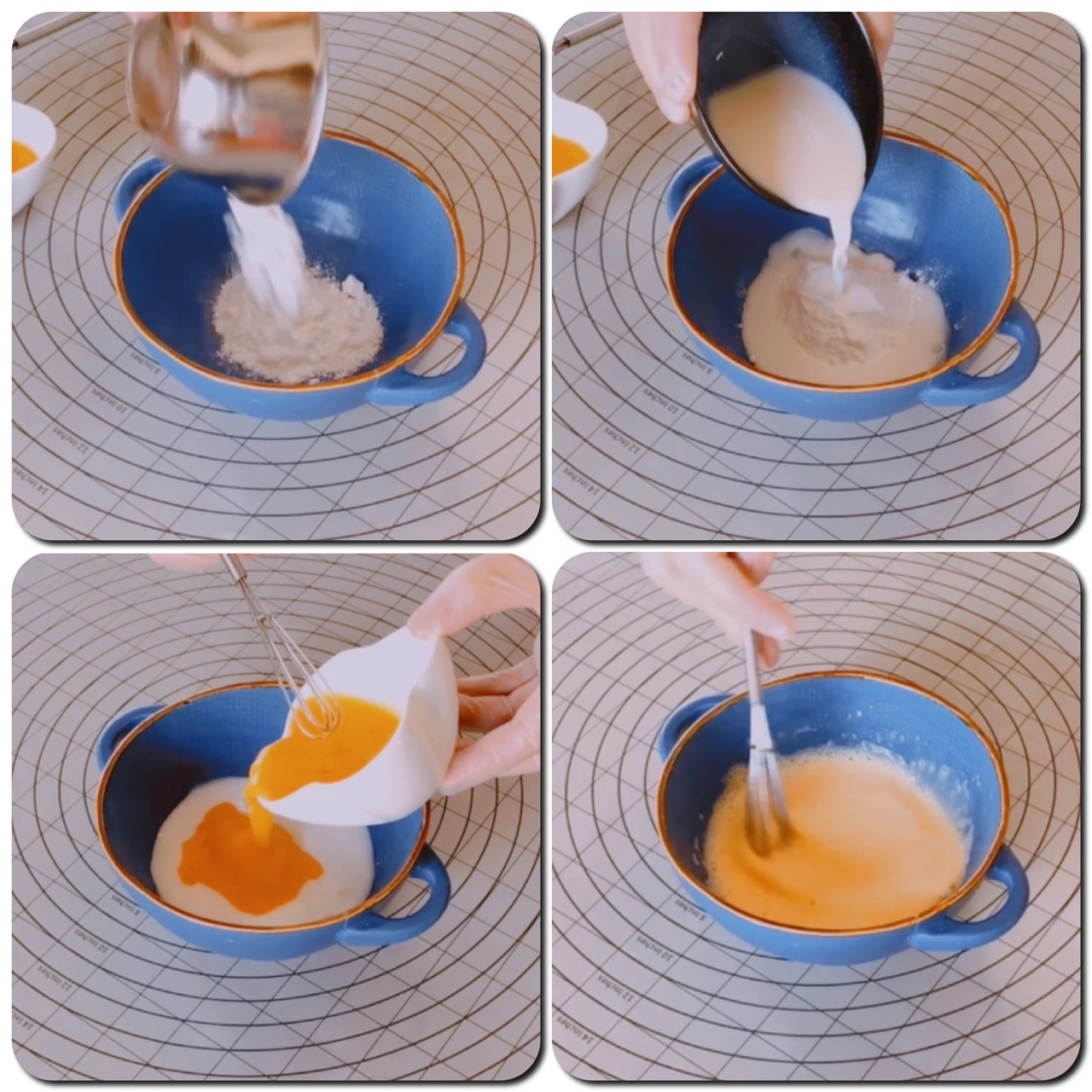 零糖少油的轻盈版草莓松饼