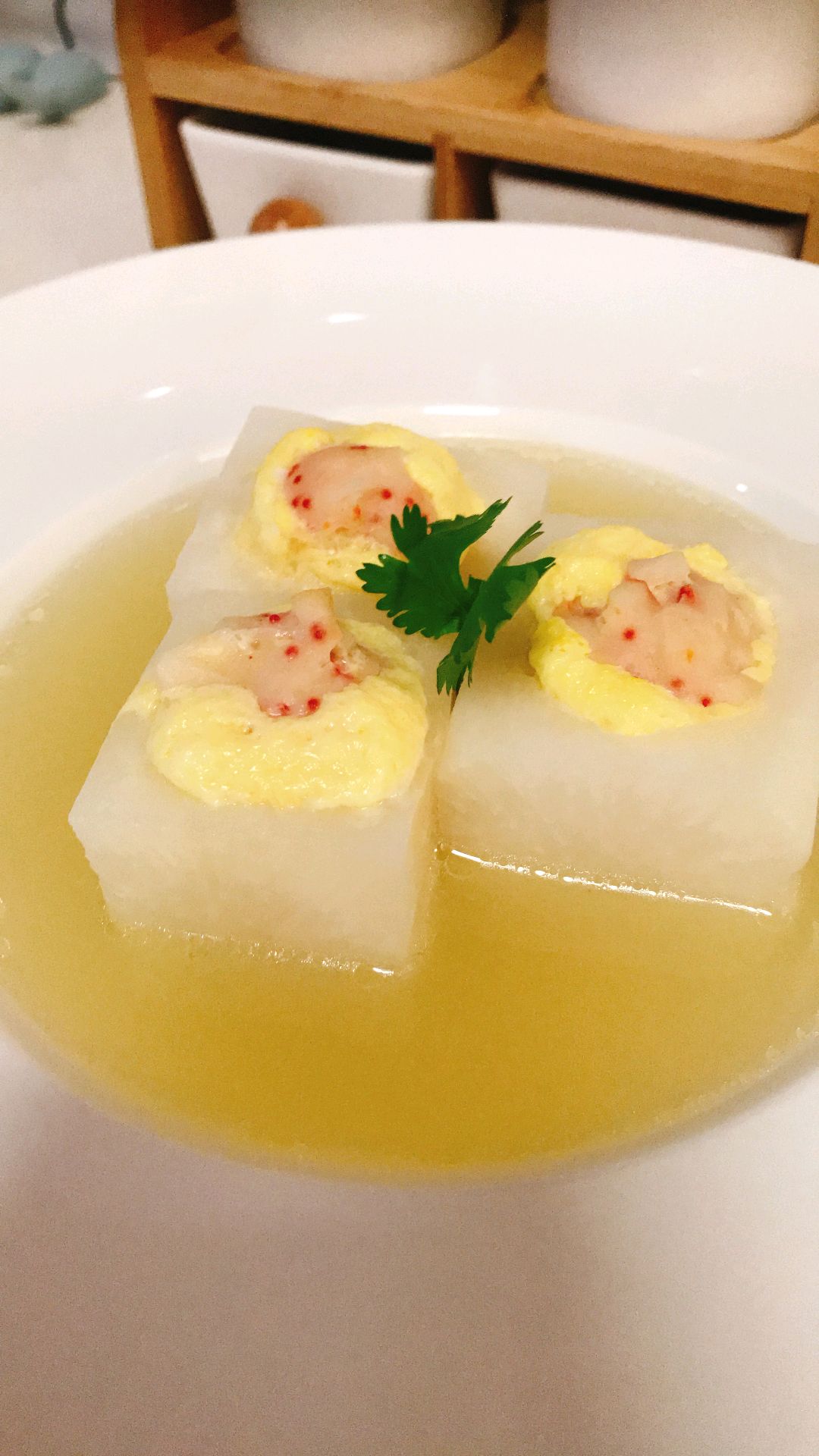 龙虾味球版白玉盏