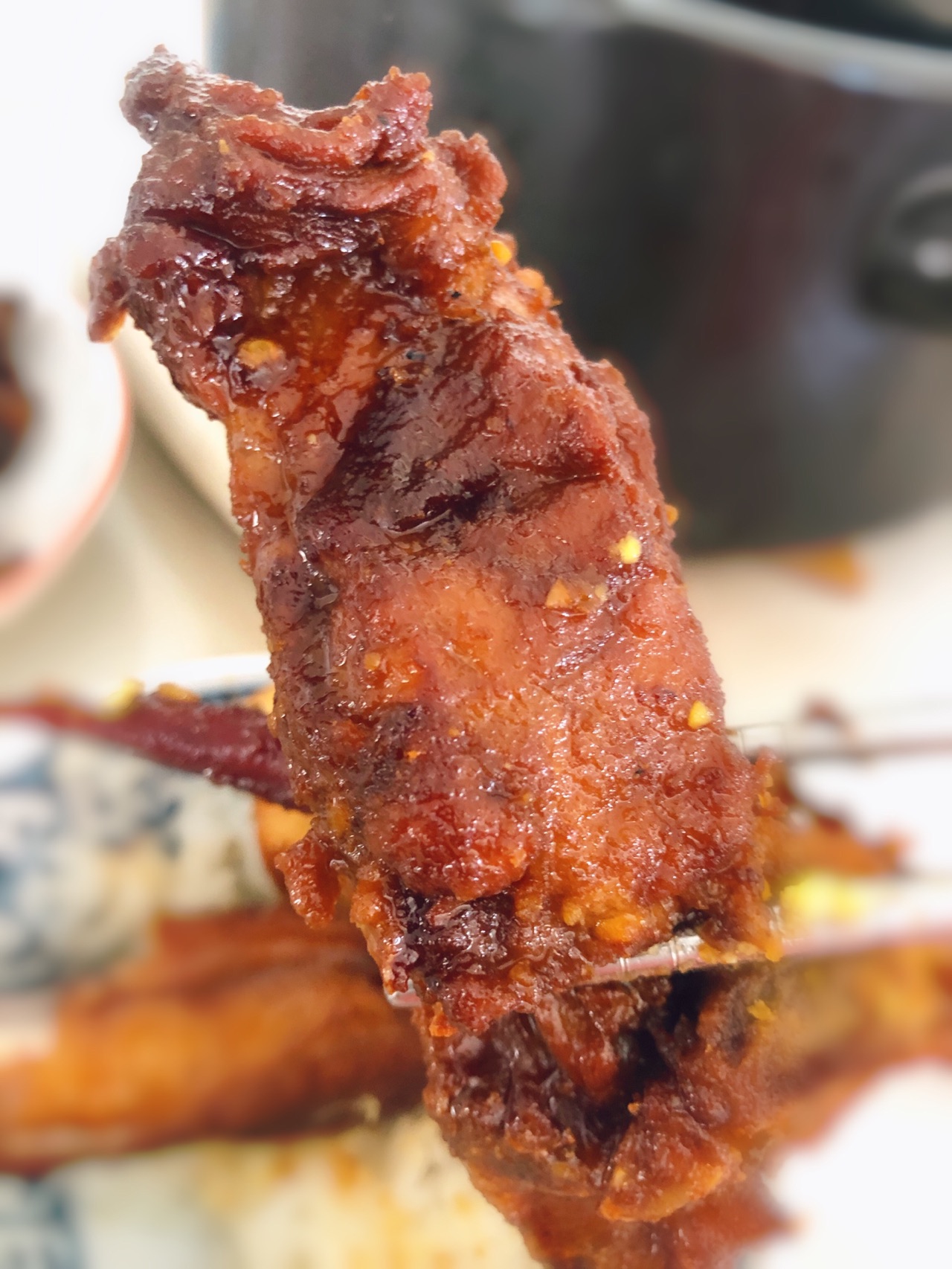 卤蛋烧排骨