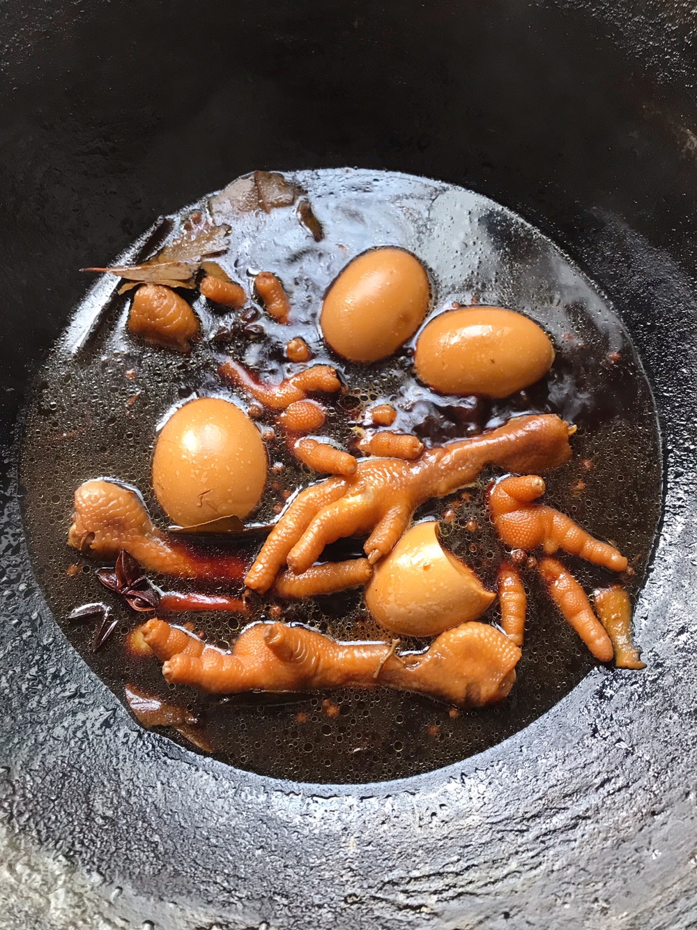 卤鸡脚