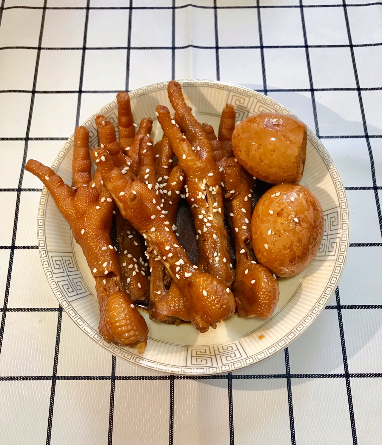卤鸡脚