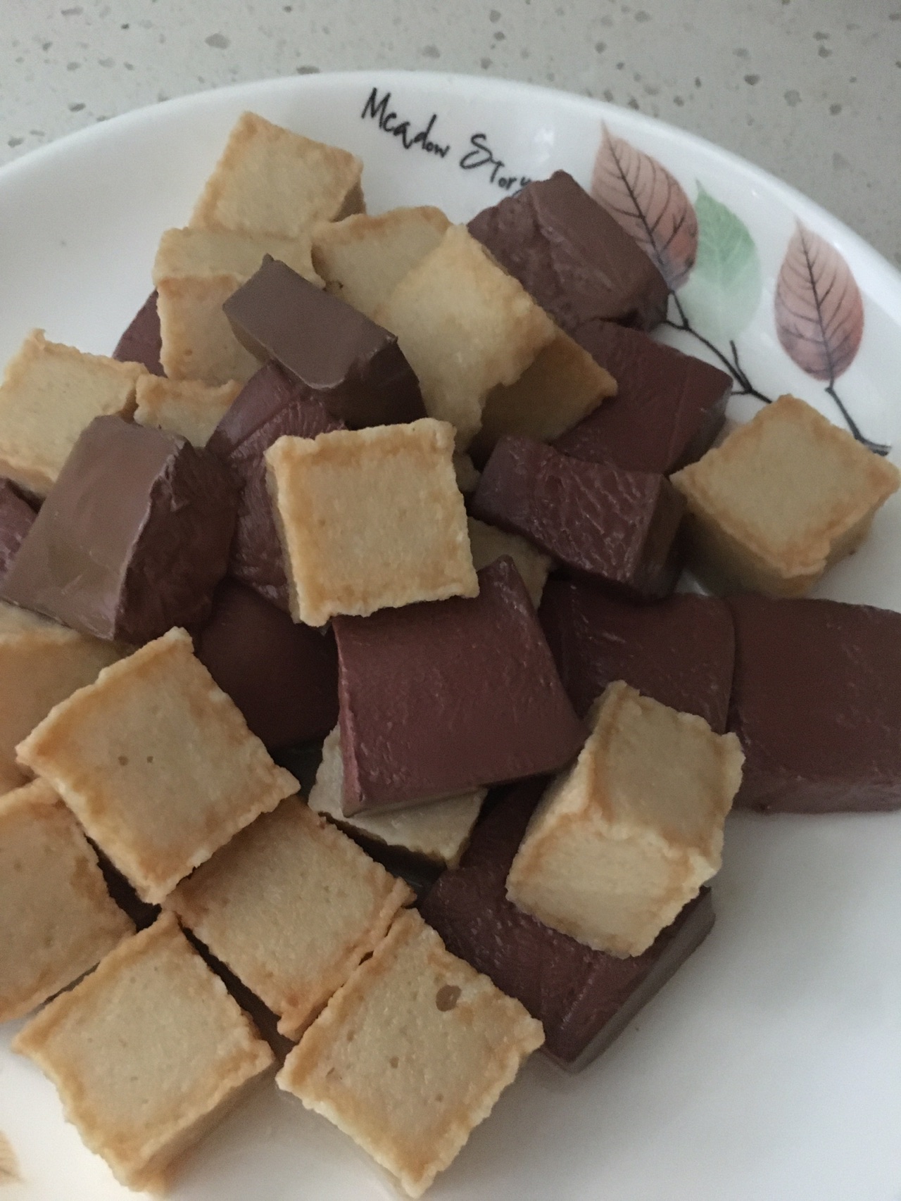 卤鸭血豆腐