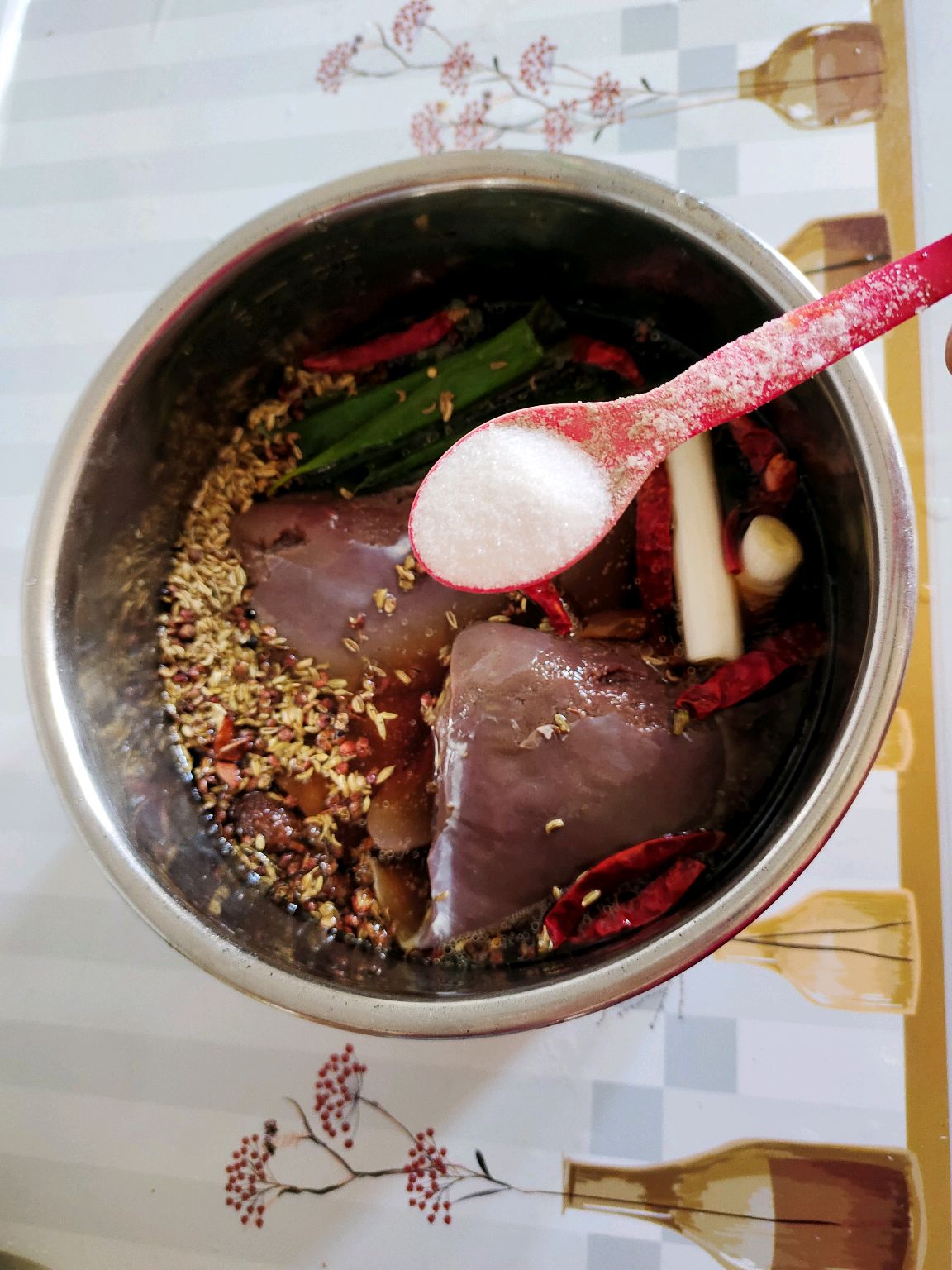 卤羊肝