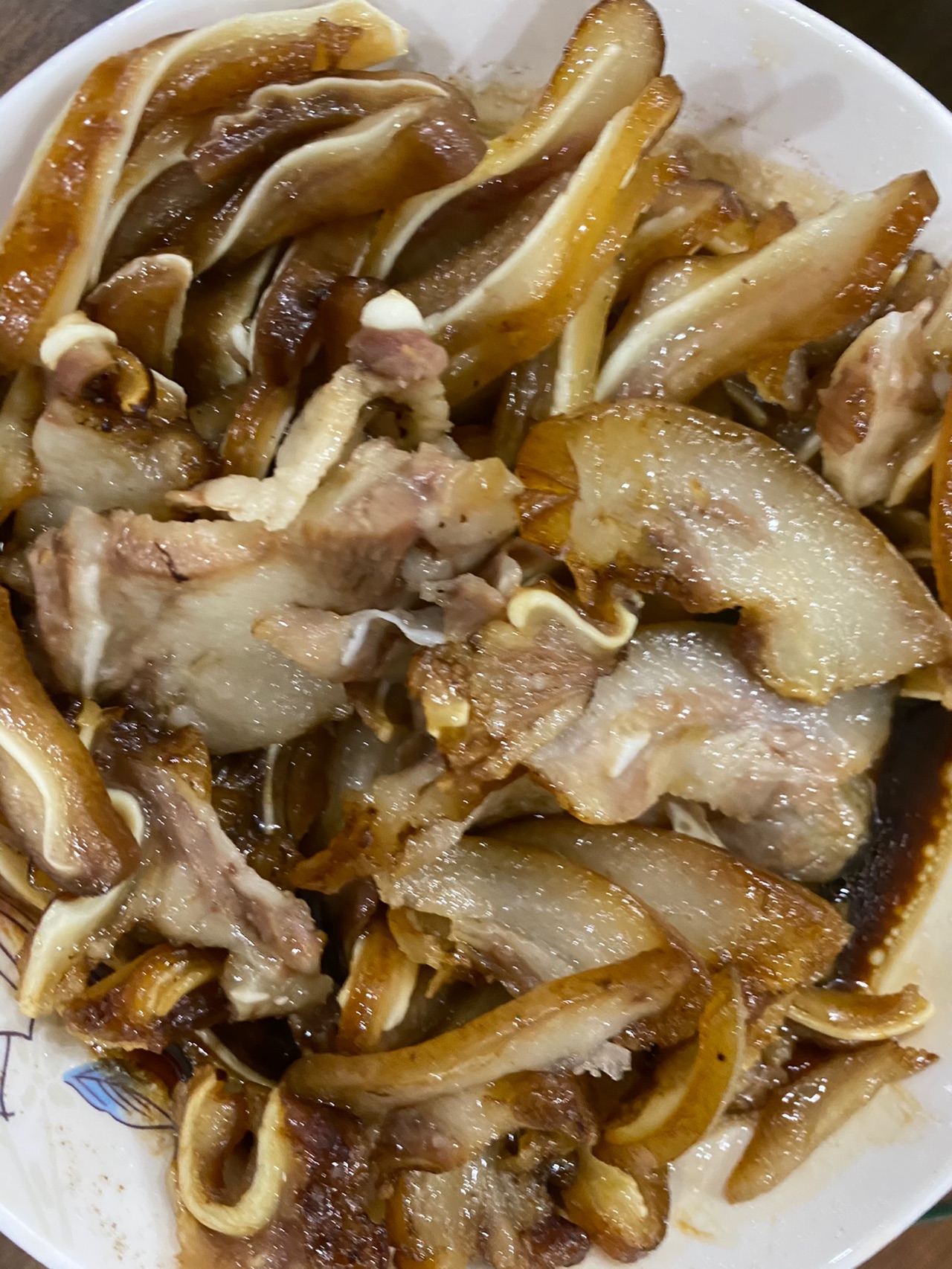 卤猪耳