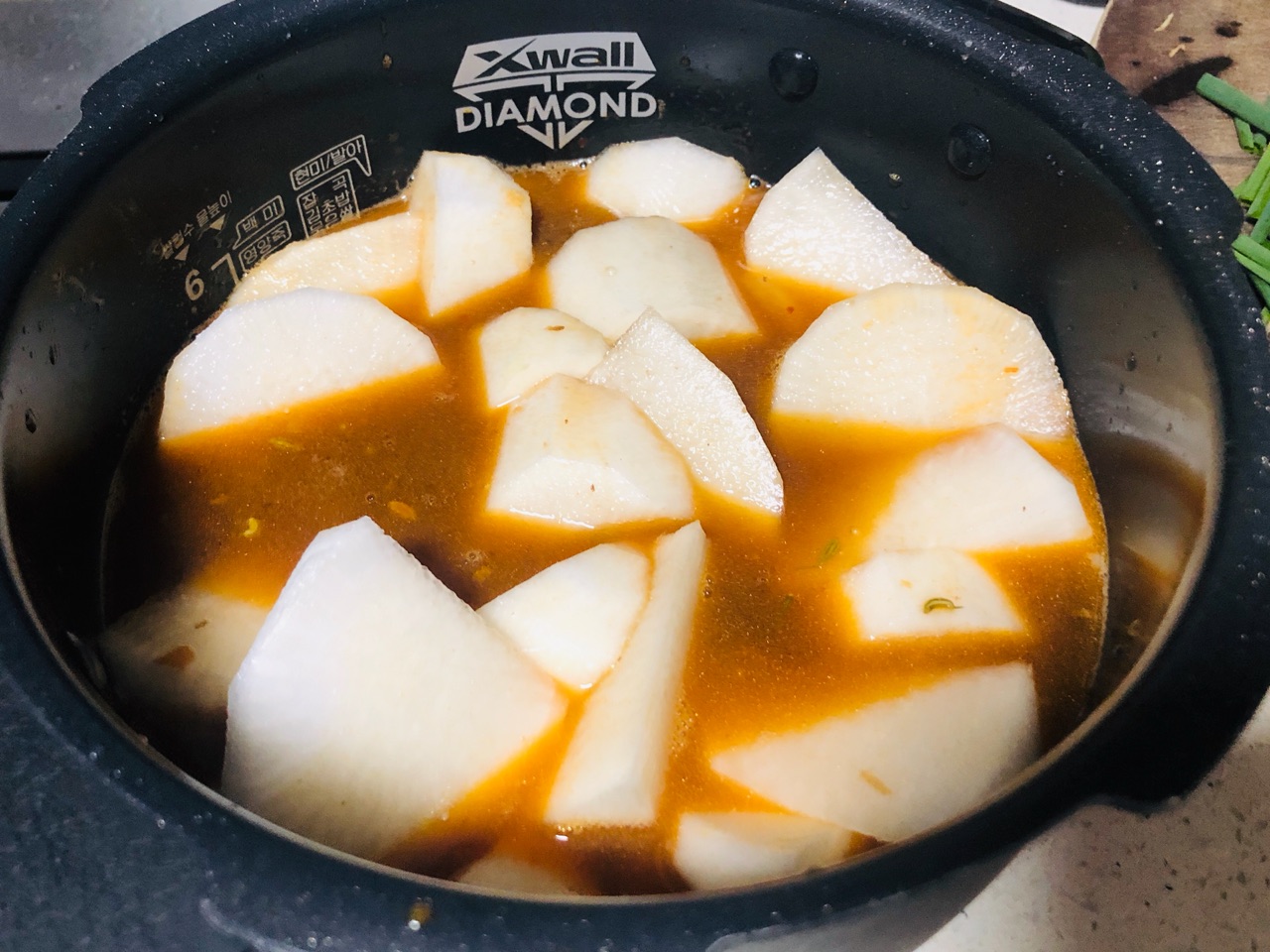 萝卜炖羊肉，暖心暖胃