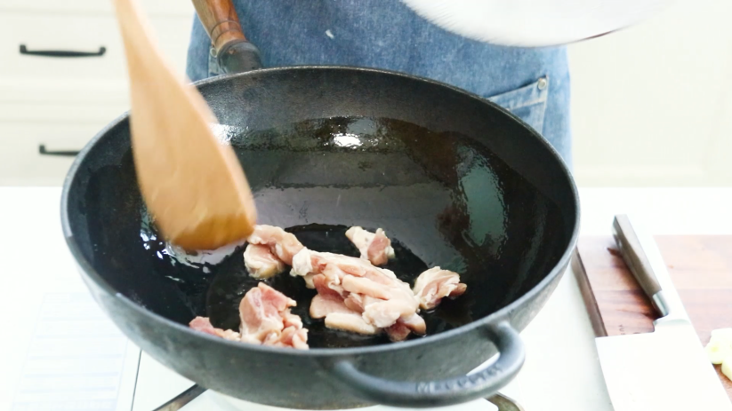 萝卜干炒肉