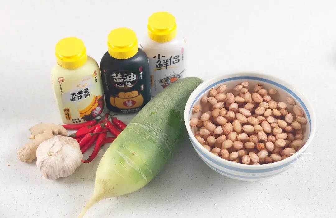 萝卜花生酱菜