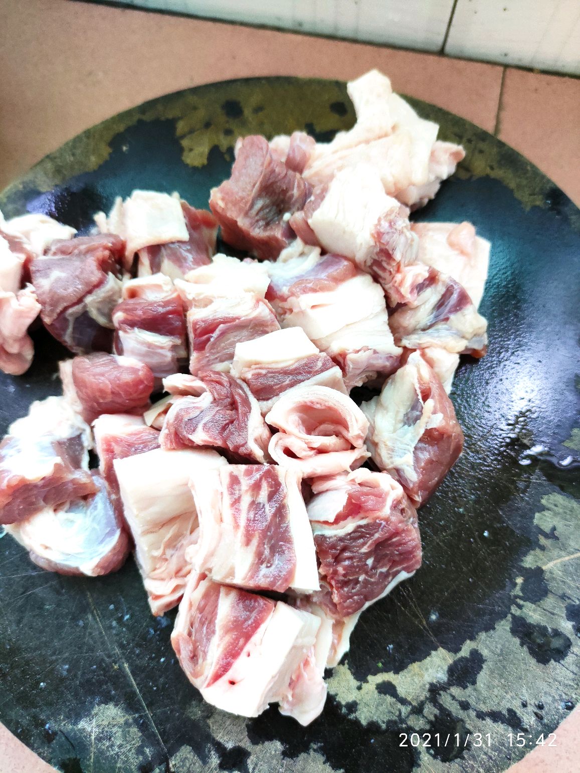 萝卜牛腩，今年过了个肥年