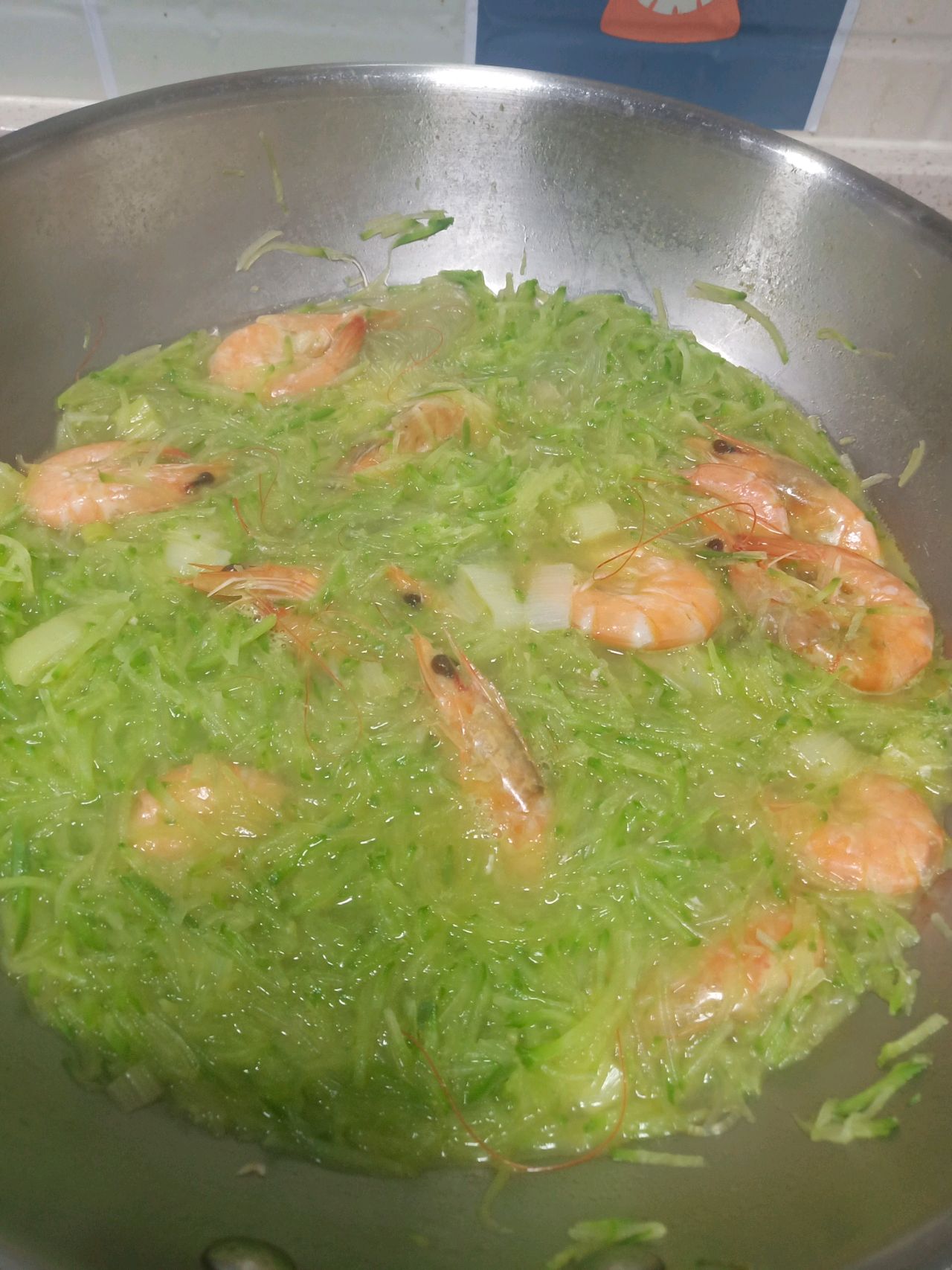萝卜丝炖虾