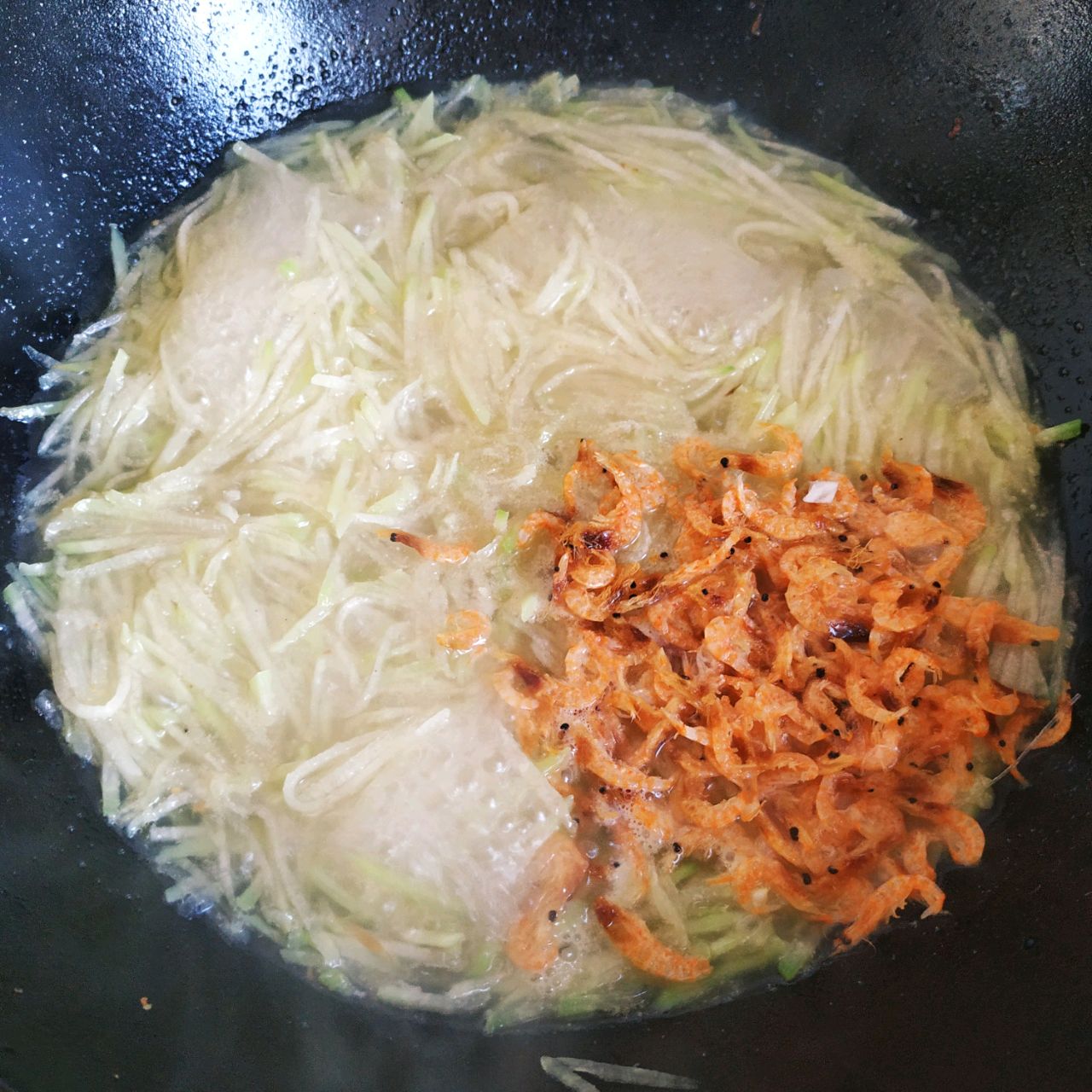 萝卜丝海米汤