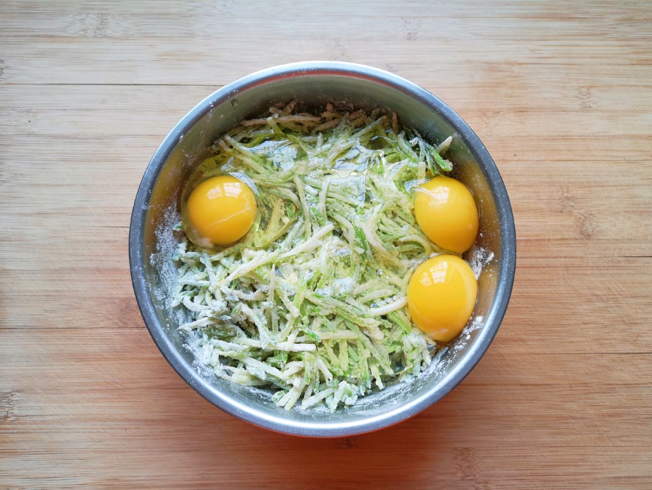 萝卜丝鸡蛋饼
