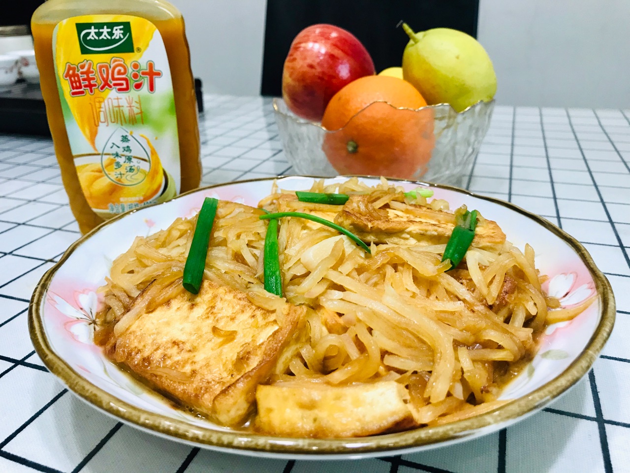 萝卜丝烧豆腐