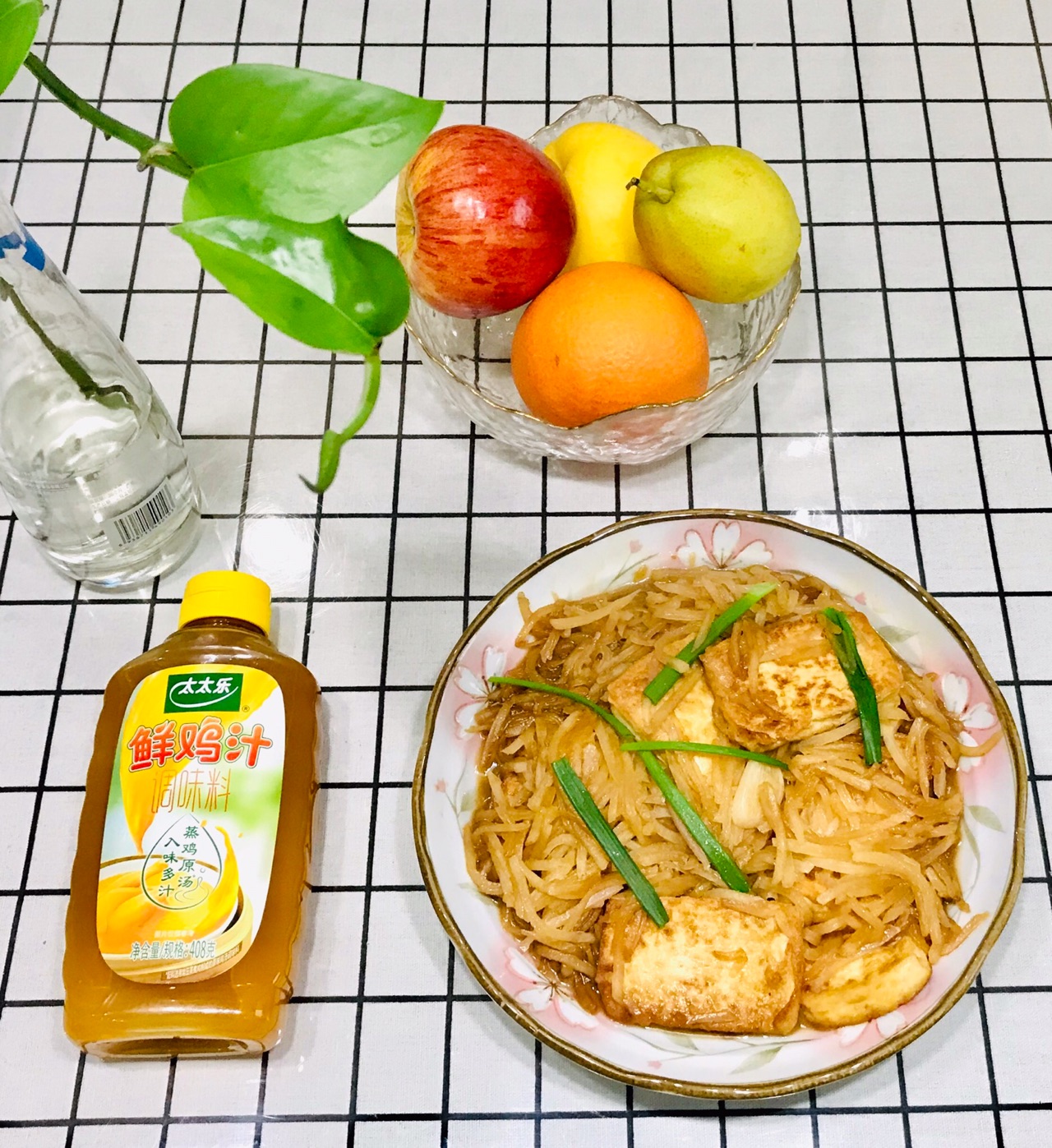 萝卜丝烧豆腐