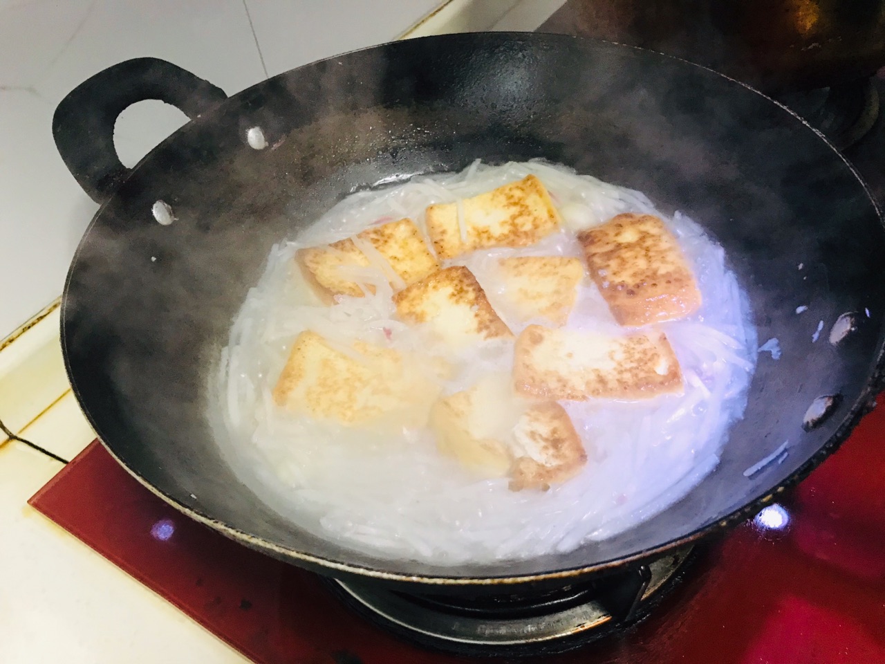 萝卜丝烧豆腐