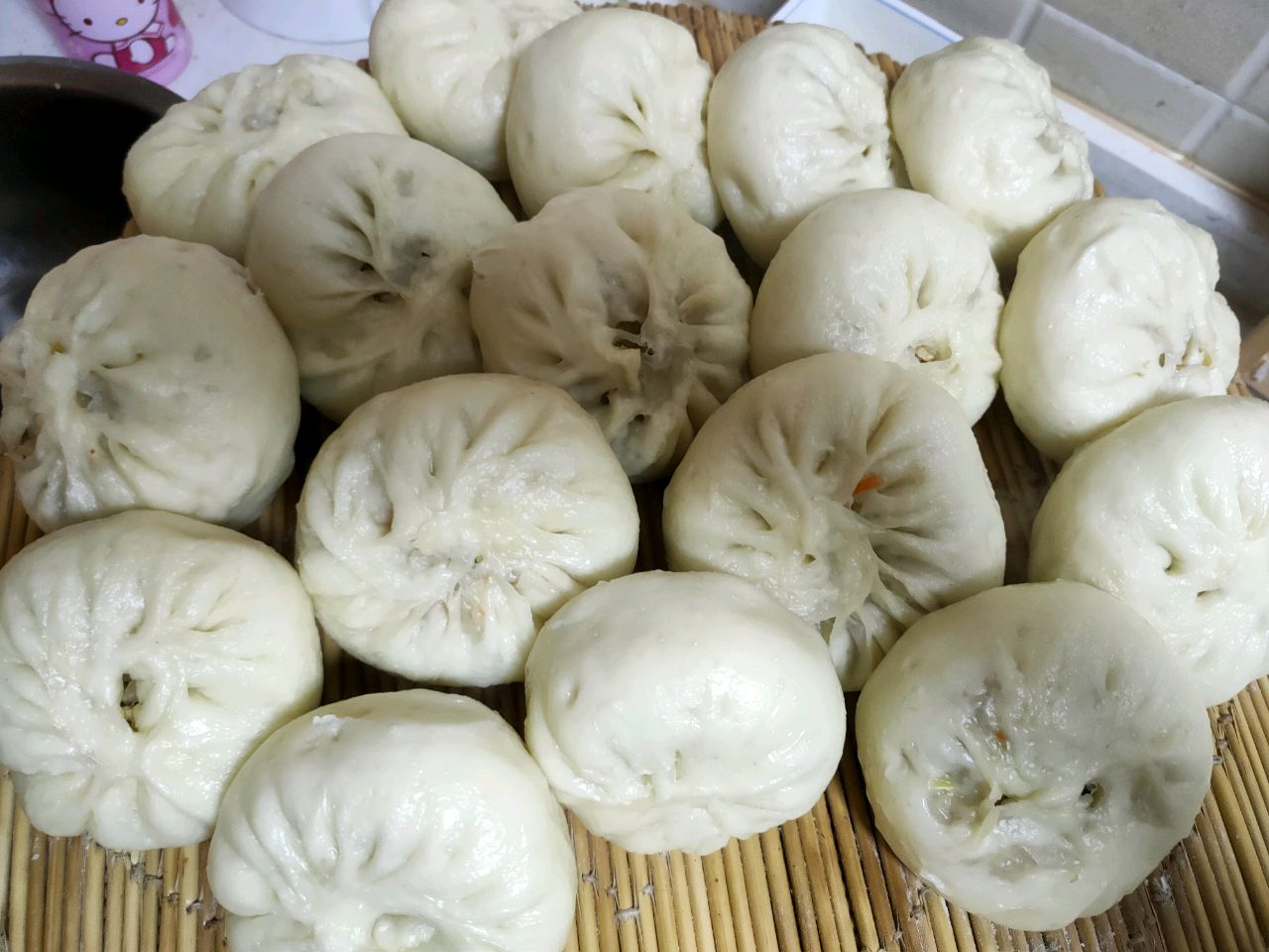 萝卜素馅包子